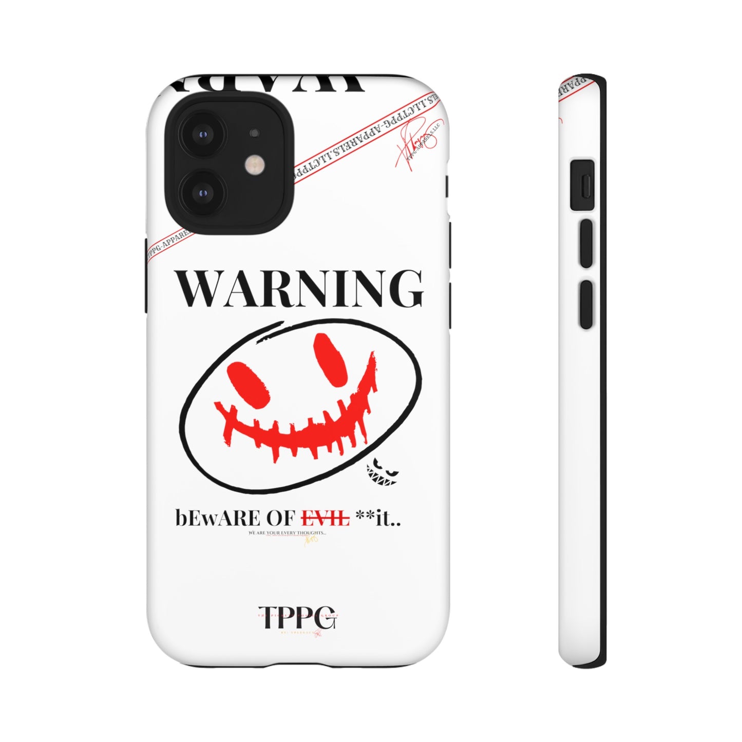 "WARNING-Evil"-Apple iPhones * Google Pixel * Samsung Galaxy Cases