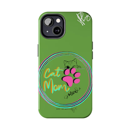 Guys here's another one of our Cutest "Cat Mom" Pet Designs (in a Light Green Base Color) Verision from the 'TPPG Collection' Line carries Several sizes of the "iPhone Series" Tough Phone Cases