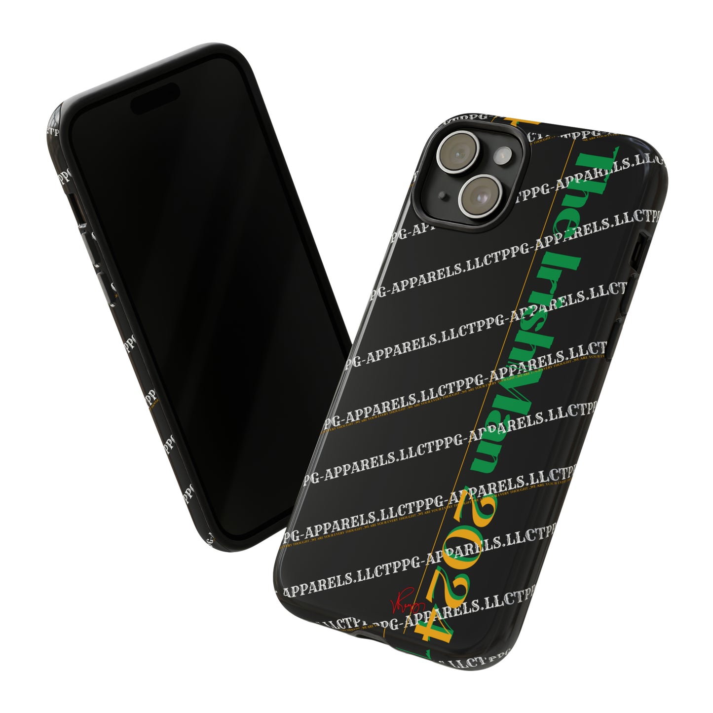 Apple iPhone/Samsung Galaxy & Google Pixel Tough "Irishman 2024" Phone Cases