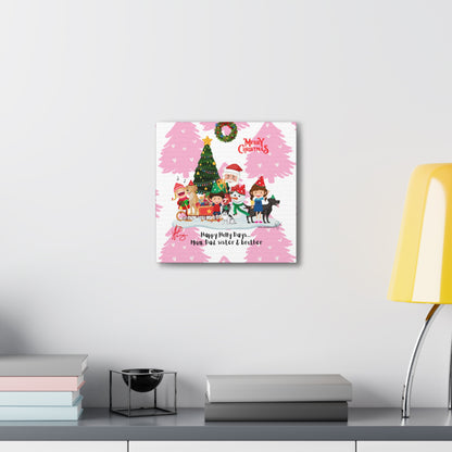 Holidays Time-"TPPG Brand Christmas Collection" - Canvas Gallery Wraps "- in Bold  familiar colors