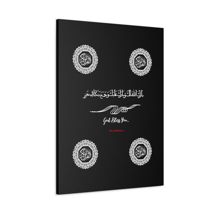 From our "TPPG Brand Arabic Faith Collection" - "Meaning:God Bless You.." Canvas Gallery Wraps