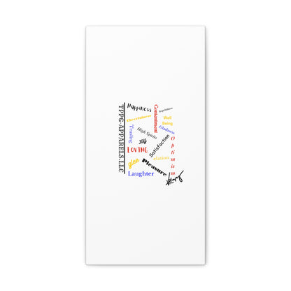 From our "TPPG Brand Positive Thoughts Collection" - Canvas Gallery Wraps - on White