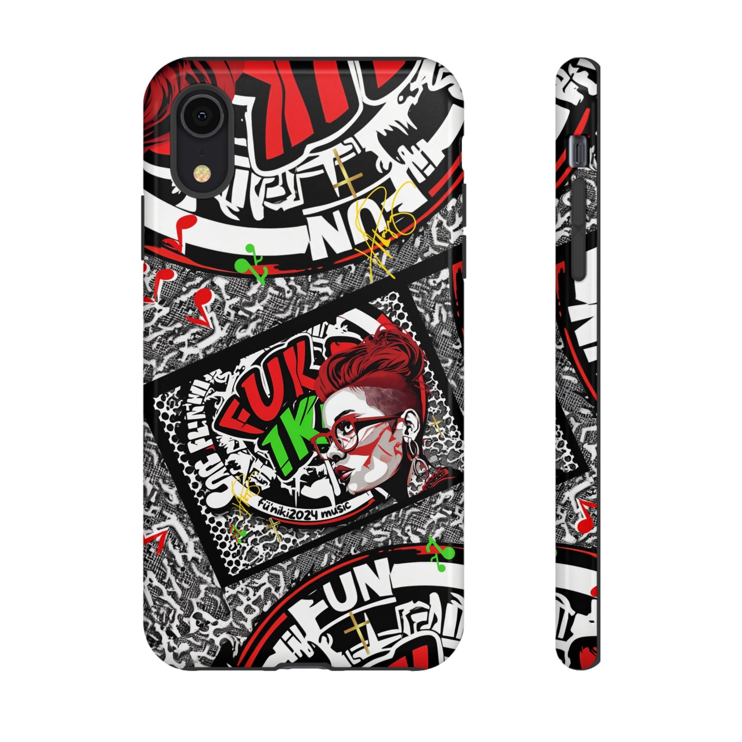 "Fun'iki2024" Music Logo iPhone/Google Pixel/Samsung Phone Cases