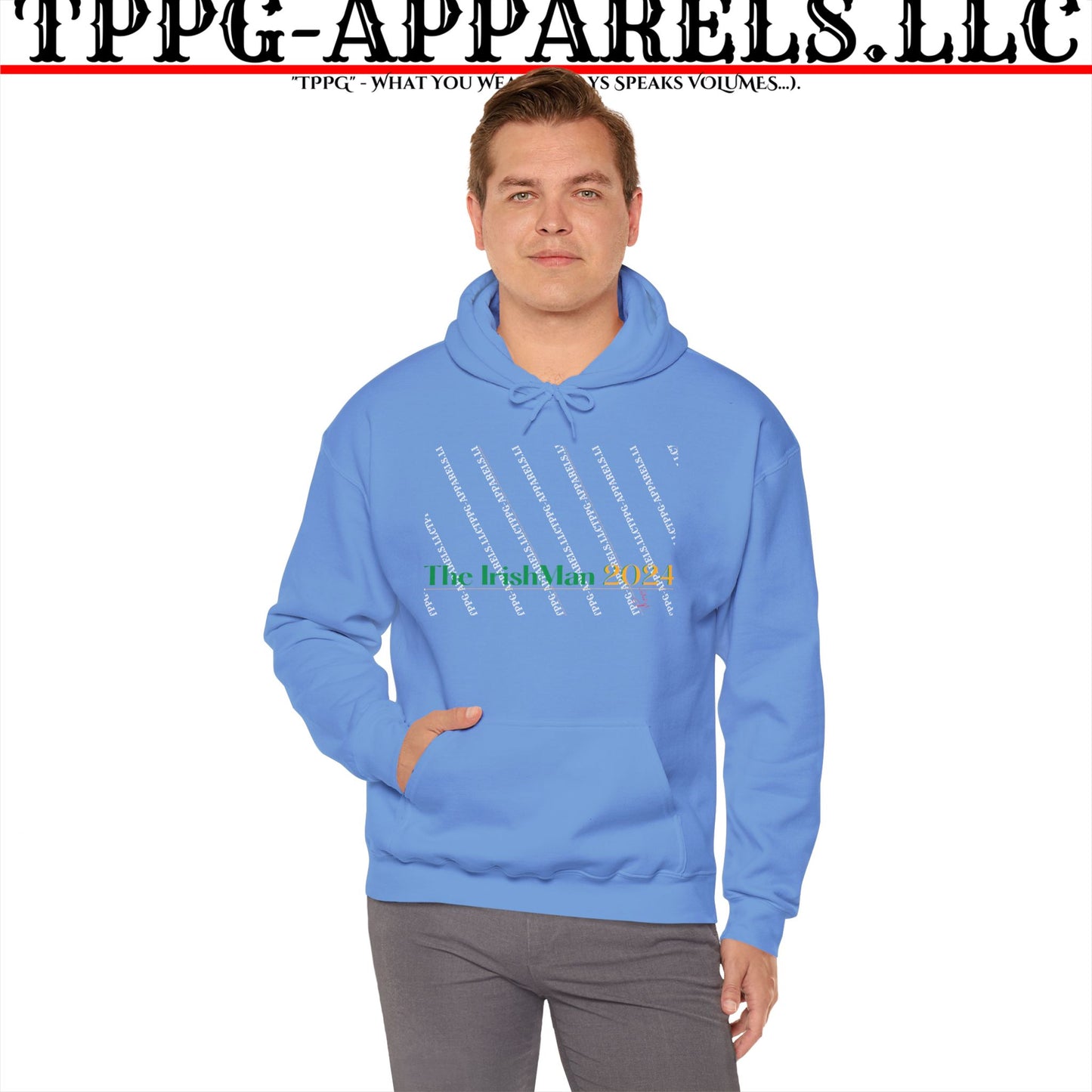 Heavy Sweatshirt Unisex Blend™ Hoodie - "The Irishman 2024"