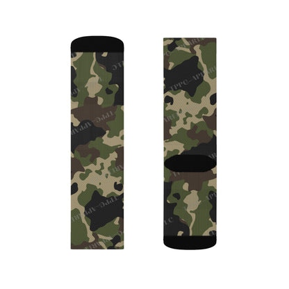 High Quality Cushioned 'TPPG Brand' Camo Style Socks