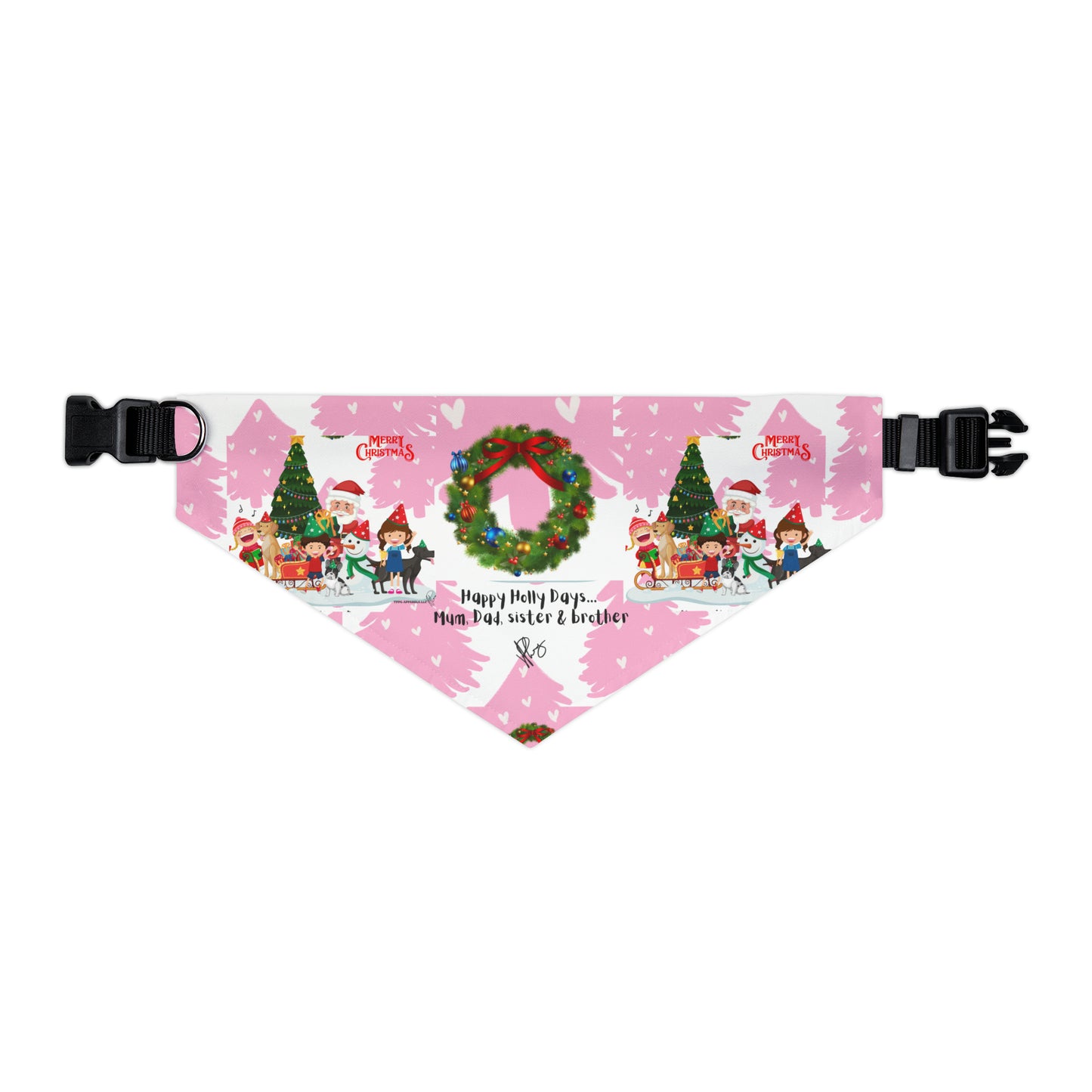 "TPPG Holiday Pet Collection"- Pet Bandana Collar