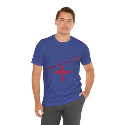 Unisex Jersey Short Sleeve Tee - 'Jesus/Faith' Design Style in Several colors