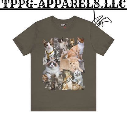 Unisex "Cats" Jersey T-Shirt