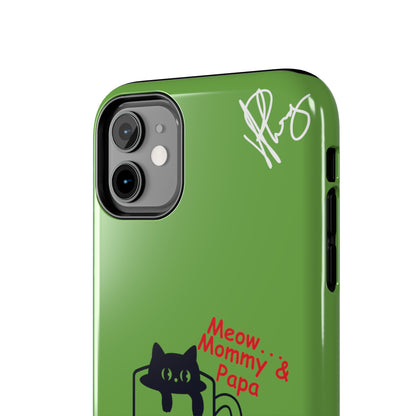 Ok Guys here's another one of our Cutest Coffee Pet Designs (in a Light Green Base Color) Verision from the 'TPPG Collection' Line carries Several sizes of the "iPhone Series" Tough Phone Cases