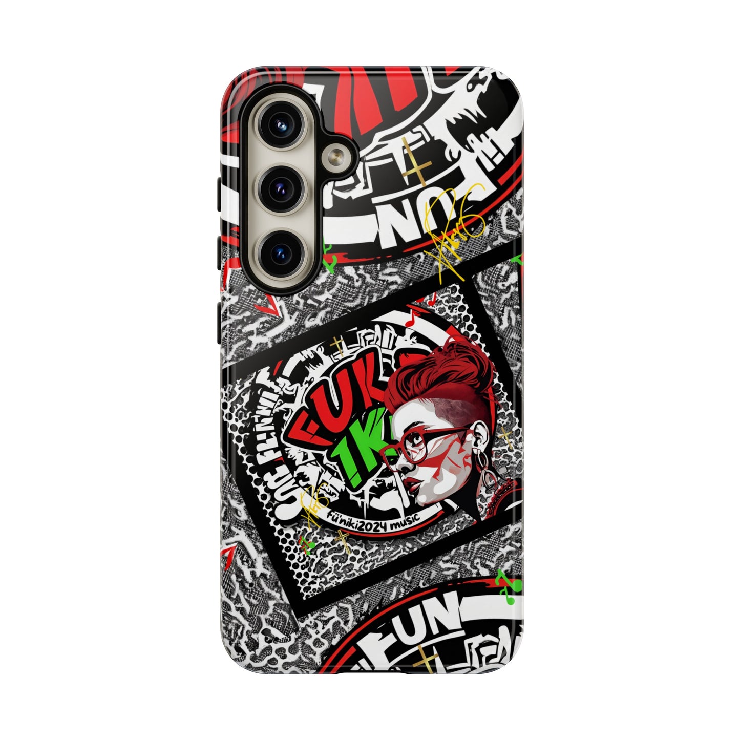 "Fun'iki2024" Music Logo iPhone/Google Pixel/Samsung Phone Cases