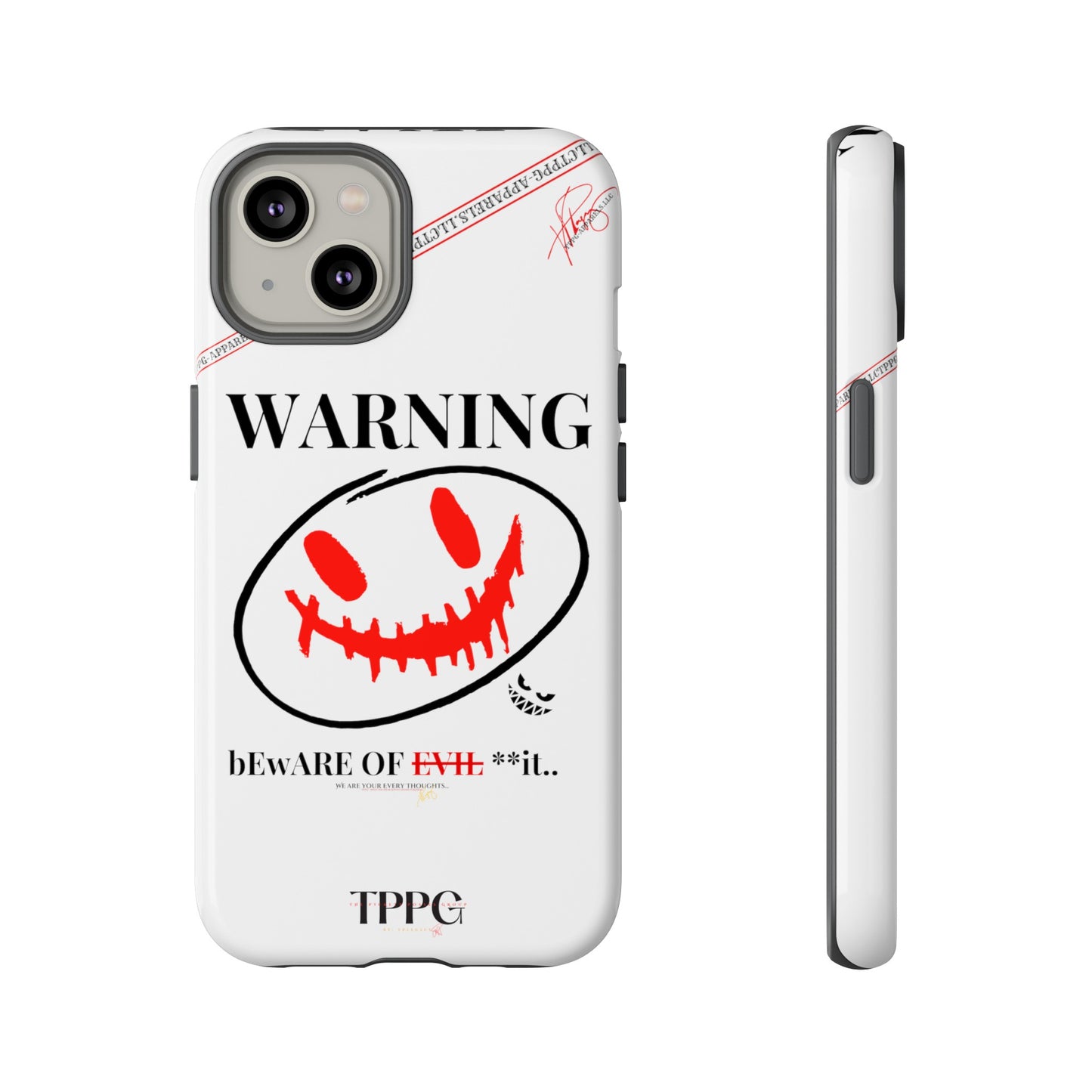 "WARNING-Evil"-Apple iPhones * Google Pixel * Samsung Galaxy Cases