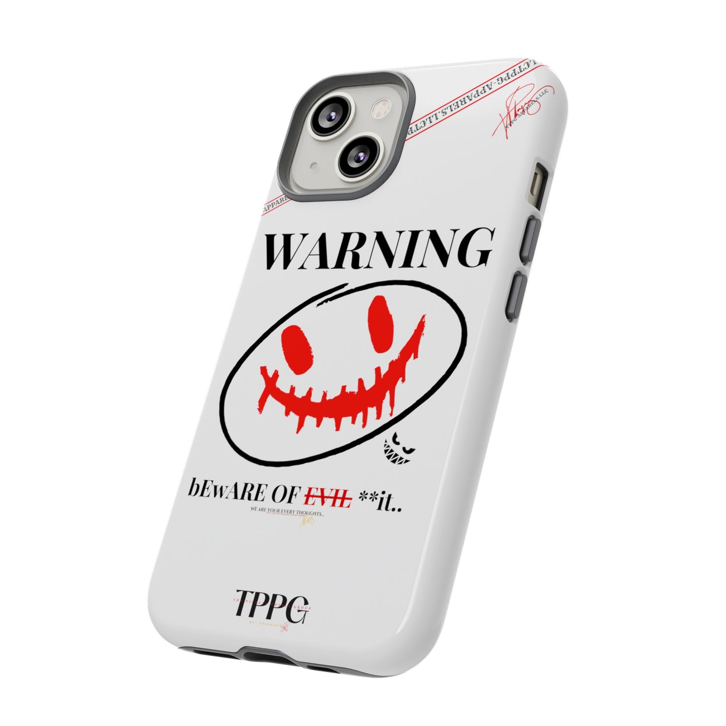 "WARNING-Evil"-Apple iPhones * Google Pixel * Samsung Galaxy Cases