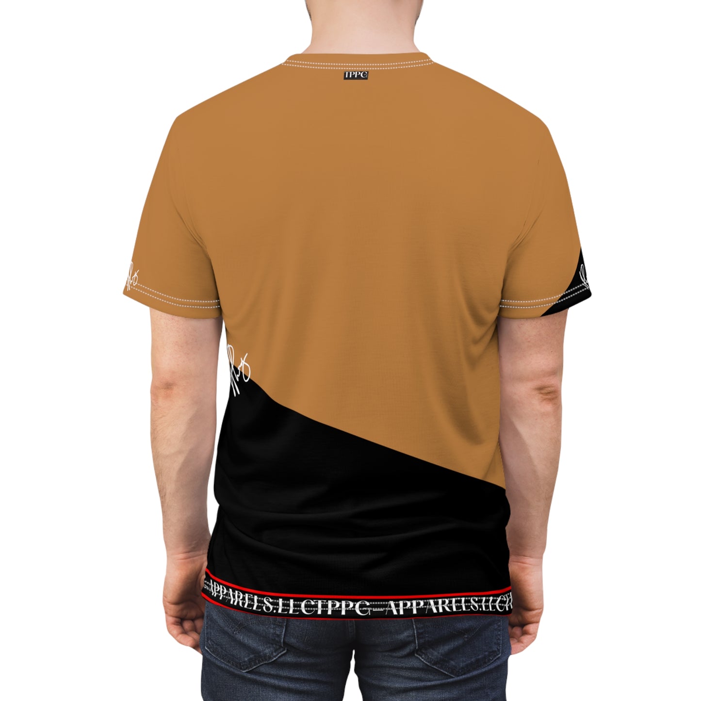 Unisex T-Shirt "Brown/Black" (Jesus/Faith) Design