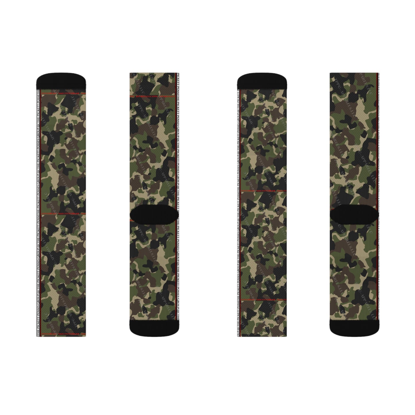 High Quality Cushioned 'TPPG Brand' Camo Style Socks