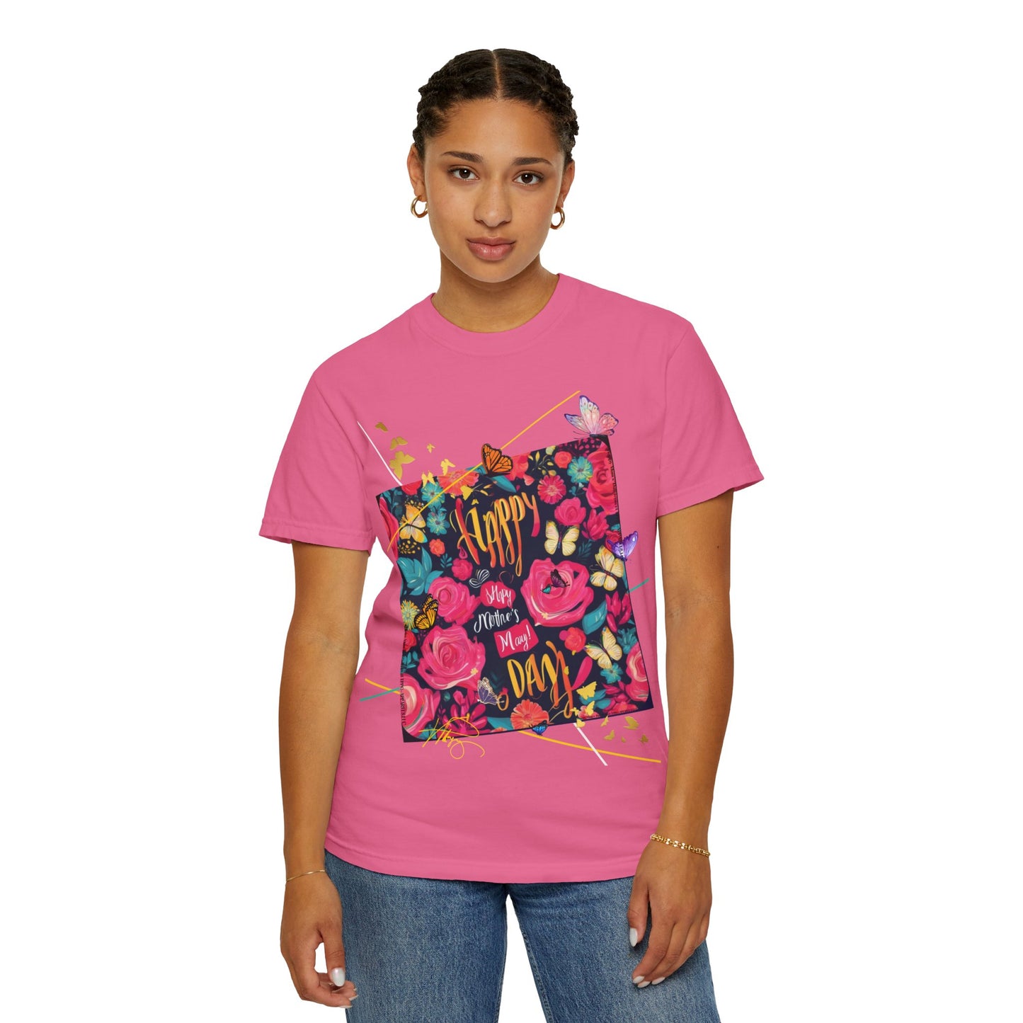 'Happy Mother's Day-Butterfly' Unisex T-shirt/Tee