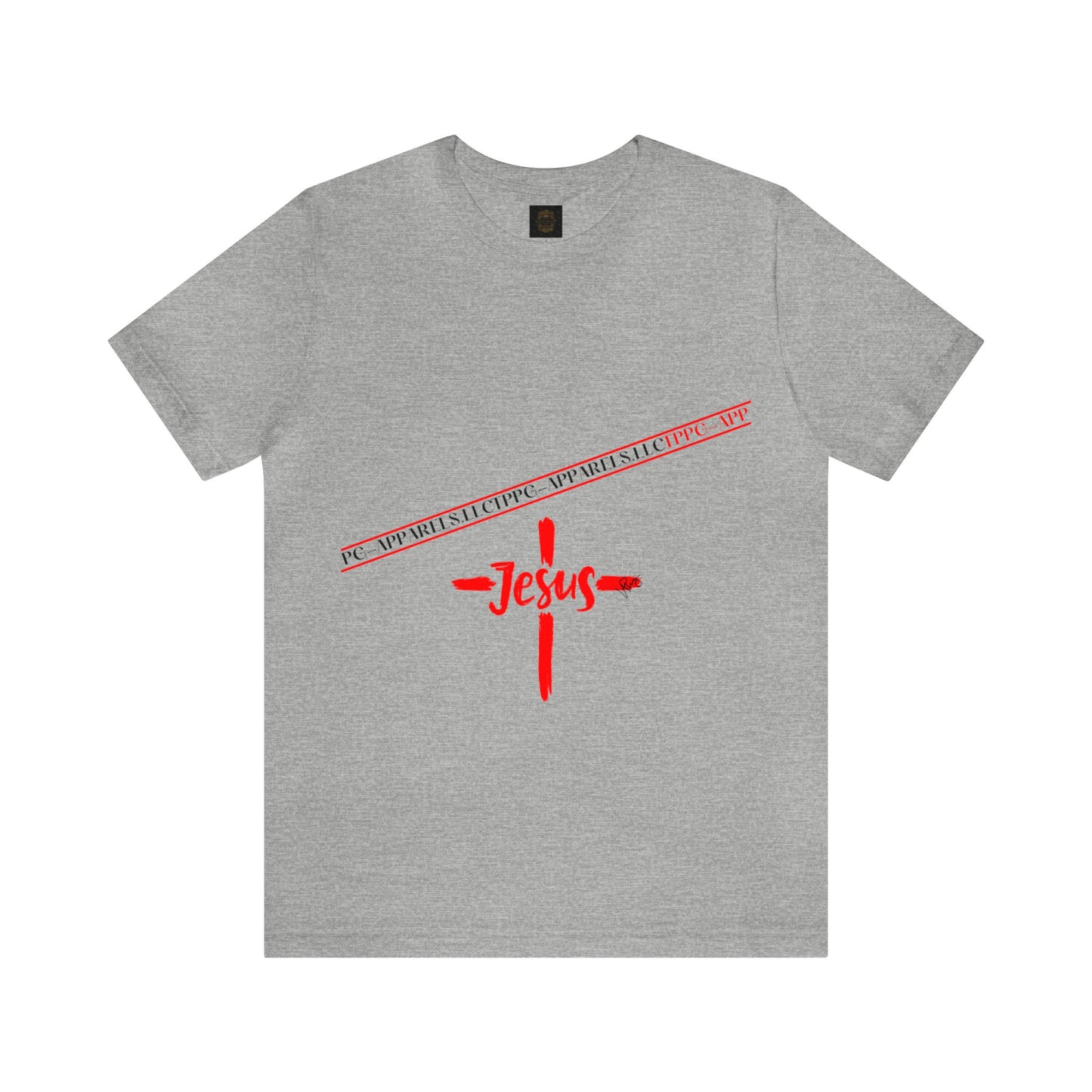 Unisex Jersey Short Sleeve Tee - 'Jesus/Faith' Design Style in Several colors