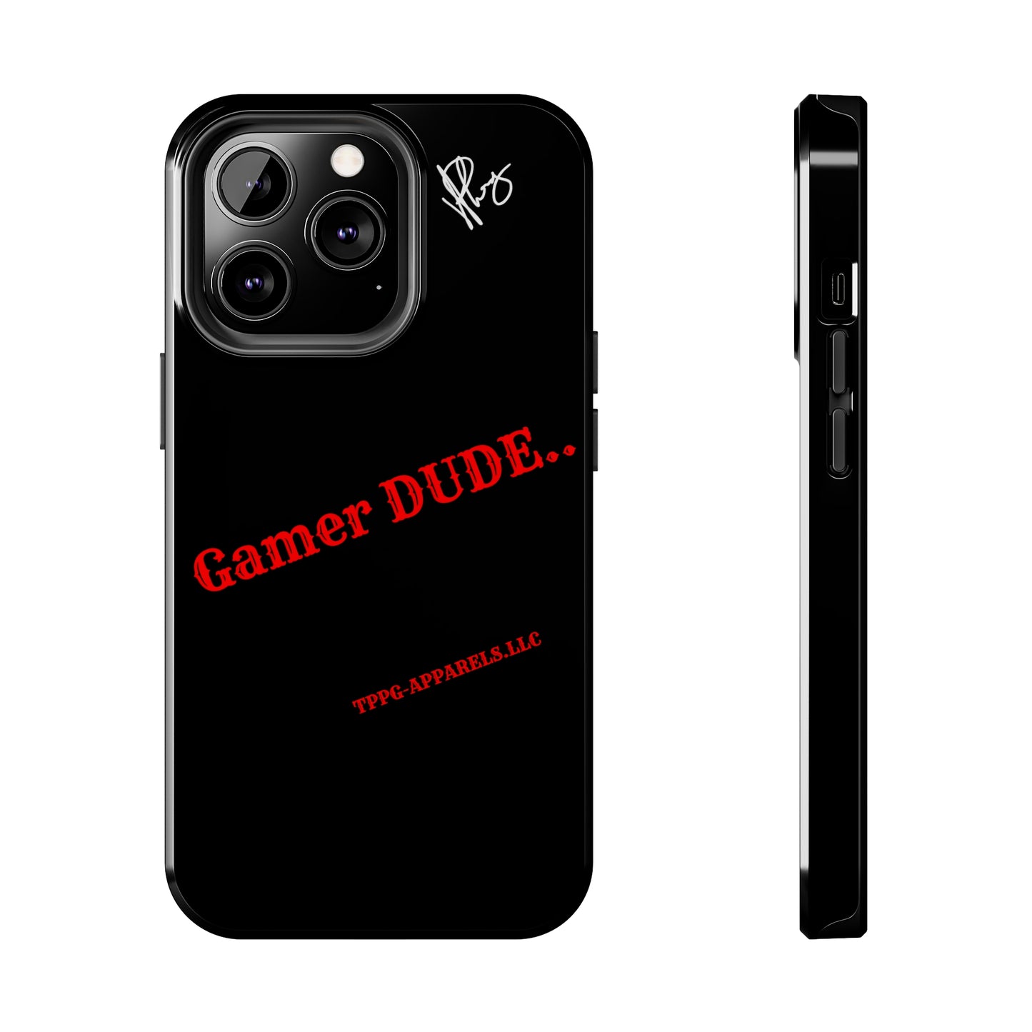 Our Plain Jane Black Verision from the 'TPPG Collection' Line carries several sizes of the "iPhone Series" Tough Phone Cases