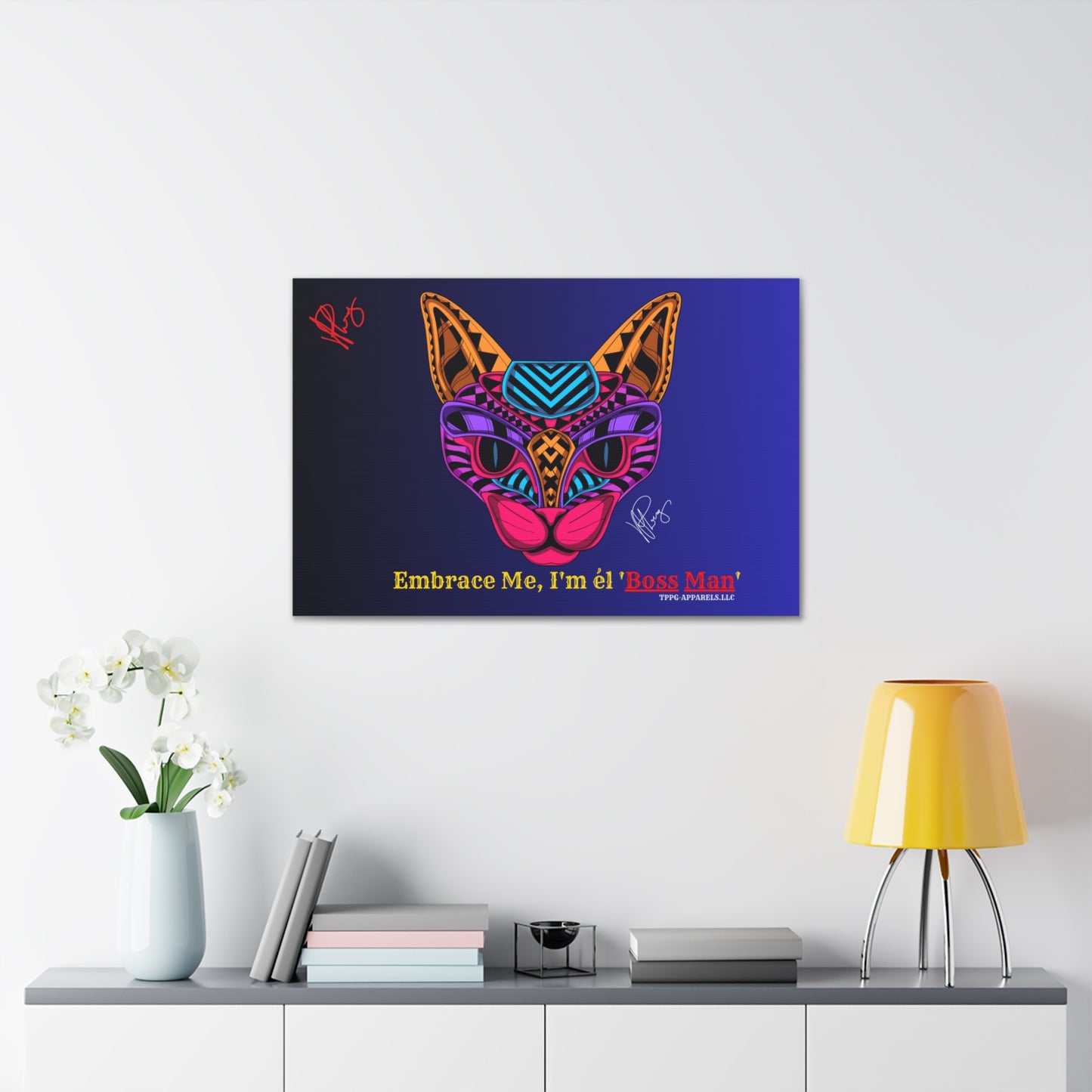 "TPPG Brand Pet Collection" - Canvas Gallery Wraps "- in Bold colors