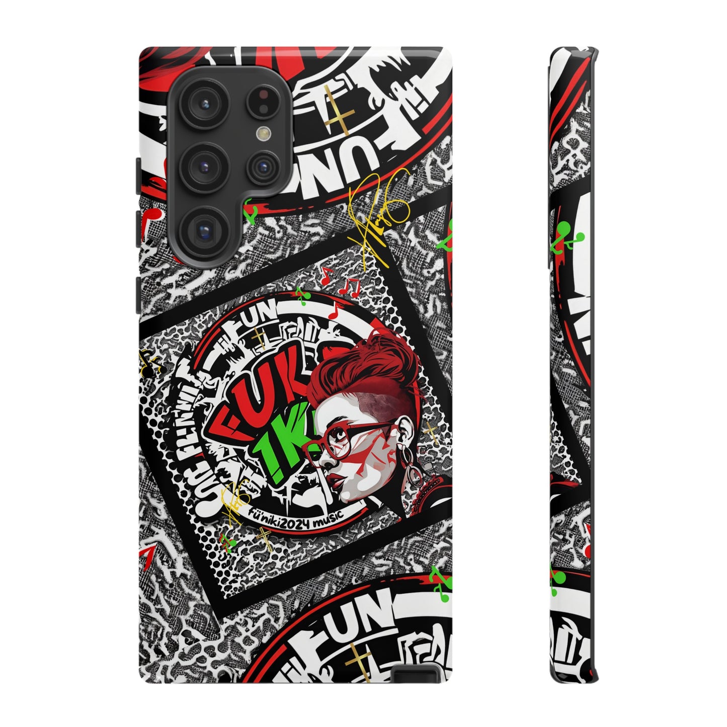 "Fun'iki2024" Music Logo iPhone/Google Pixel/Samsung Phone Cases