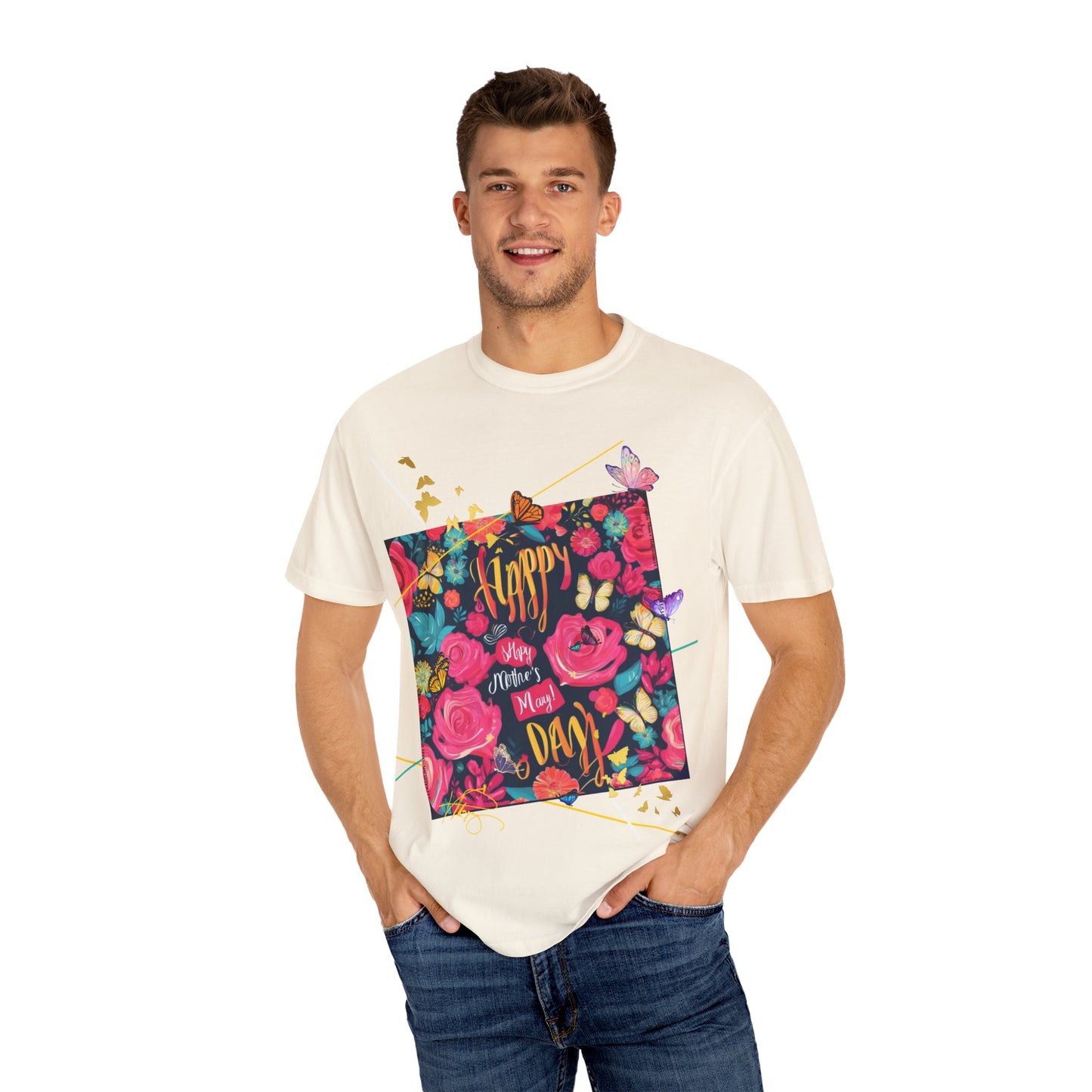 'Happy Mother's Day-Butterfly' Unisex T-shirt/Tee