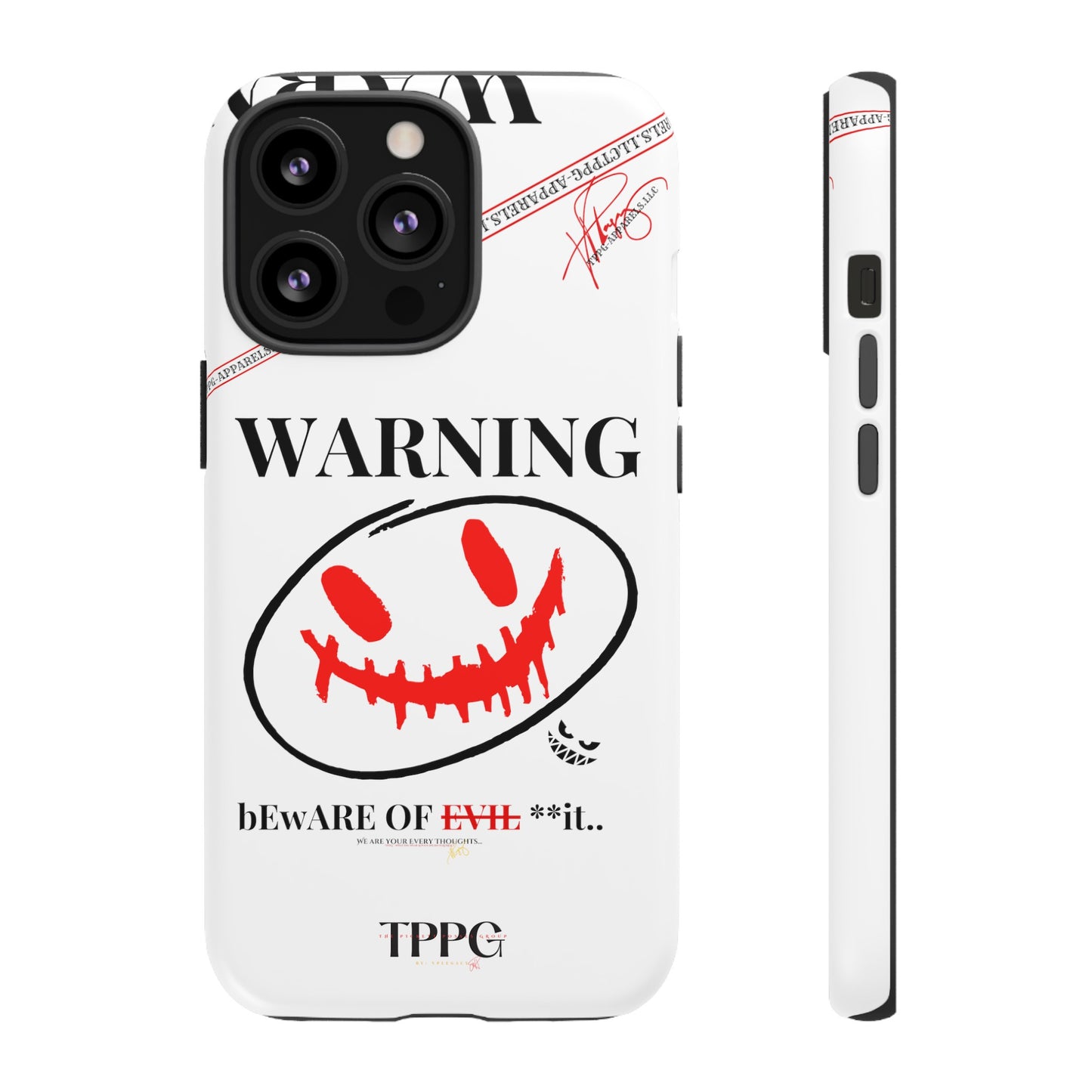 "WARNING-Evil"-Apple iPhones * Google Pixel * Samsung Galaxy Cases