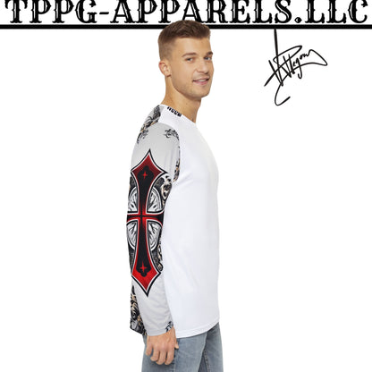 Men Crewneck (Cross) Long Sleeve Shirt