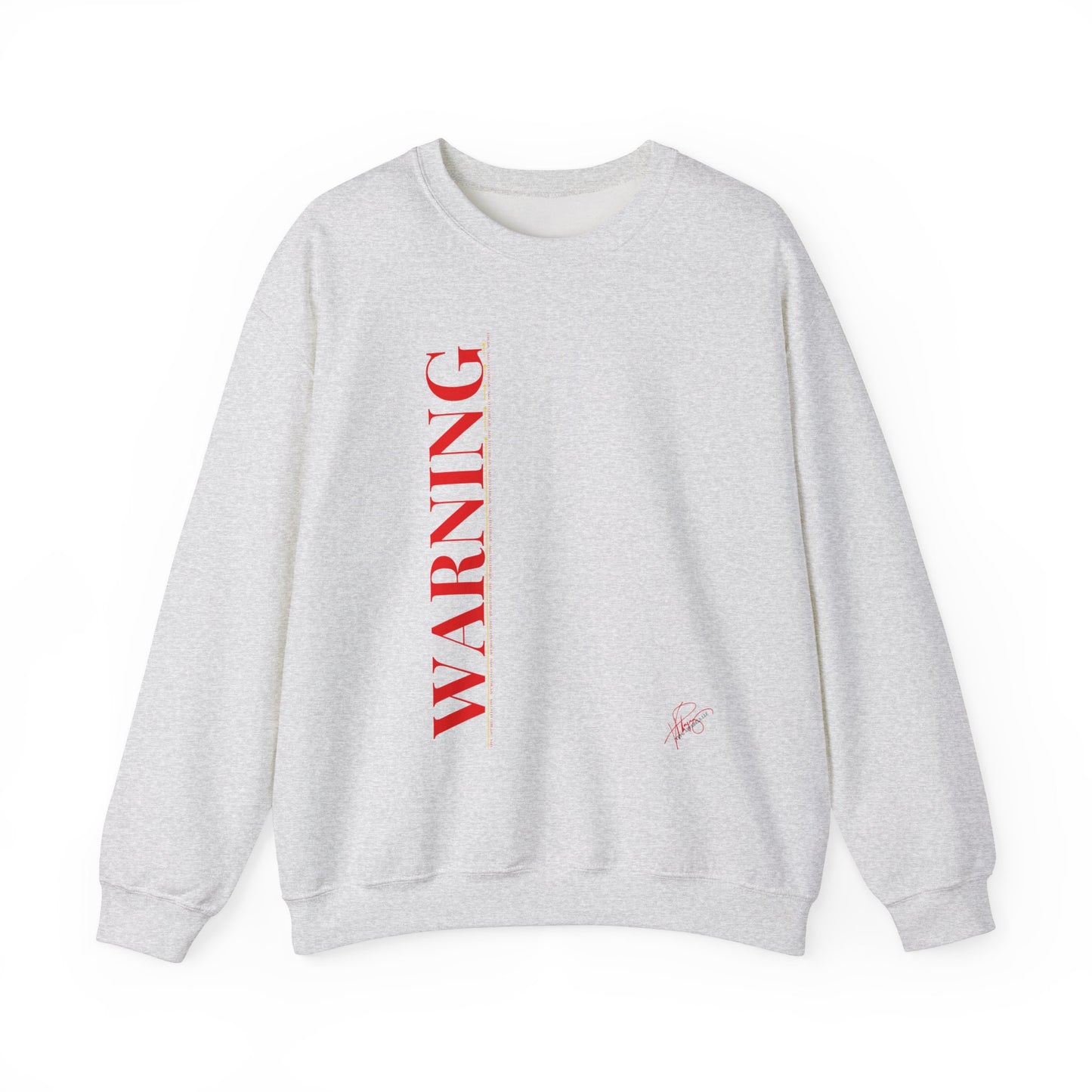 Crewneck Heavy Blend™('WARNING') Unisex Sweatshirt