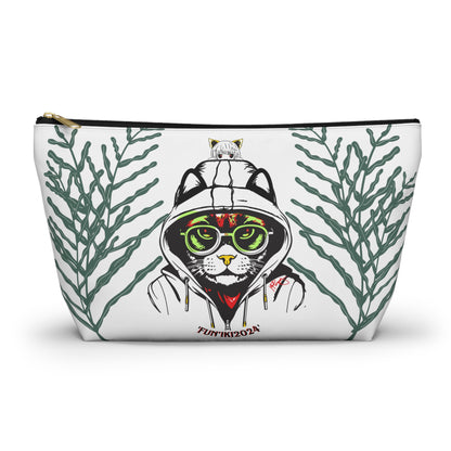 White "Fun'iki2024" Accessory Pouch