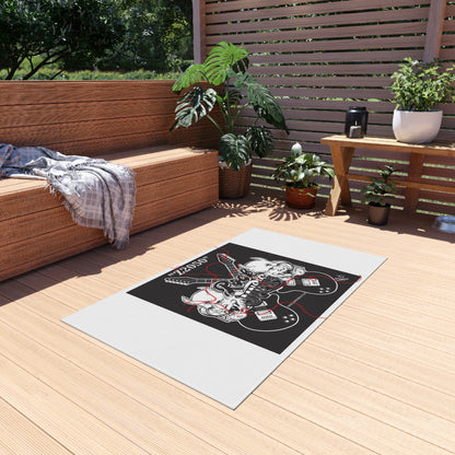 ('Z2050 Rock Music') Durable & Non-Slip Outdoor Carpet/Rug Collection