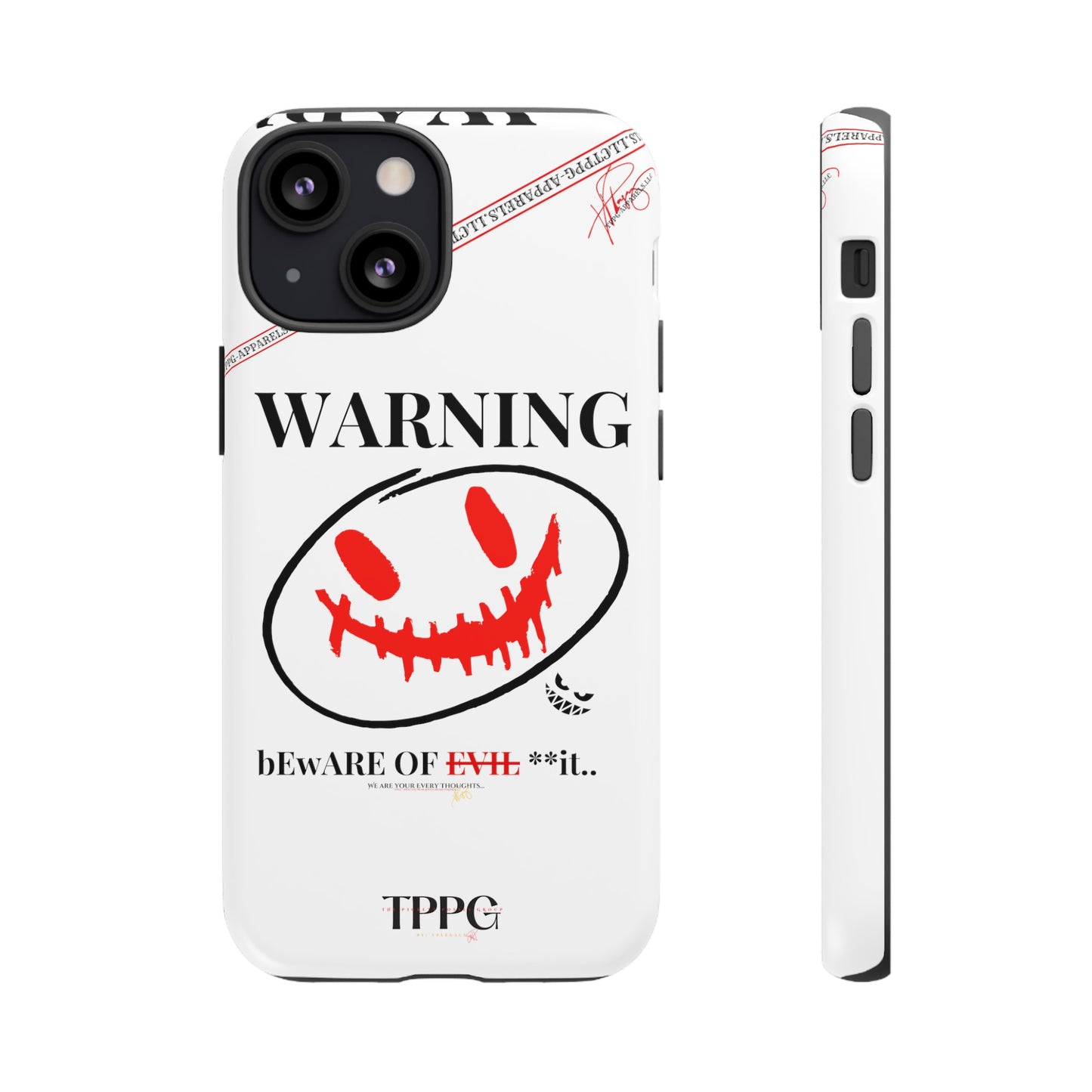 "WARNING-Evil"-Apple iPhones * Google Pixel * Samsung Galaxy Cases