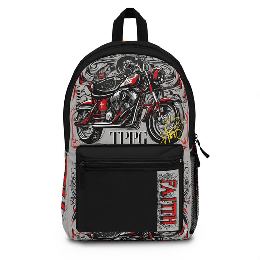 "Bikers Faith" Backpack