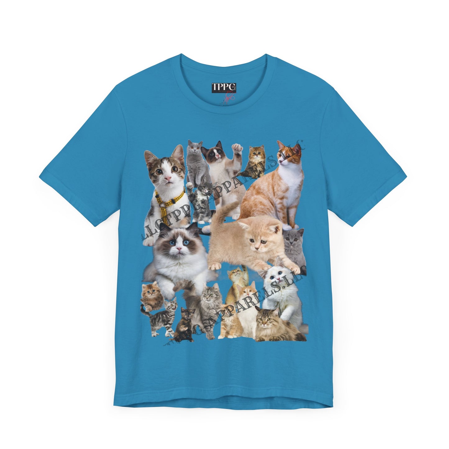 Unisex "Cats" Jersey T-Shirt