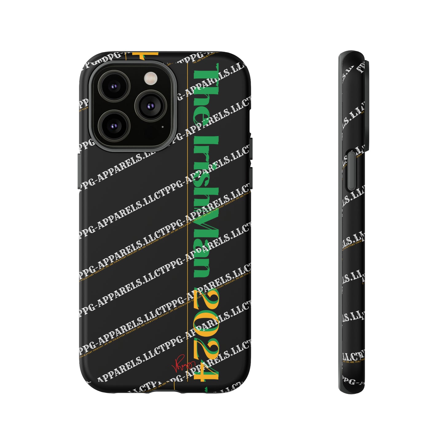 Apple iPhone/Samsung Galaxy & Google Pixel Tough "Irishman 2024" Phone Cases