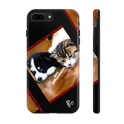 Our Cutest Pet Design ("We're Sorryyyy") Verision from the 'TPPG Collection' Line carries several sizes of the "iPhone Series" Tough Phone Cases