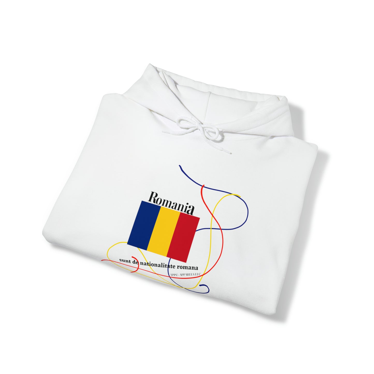 "Romania" Stylish Unisex Heavy Blend™ Hooded Sweatshirt - 6 sizes & colors to choose from