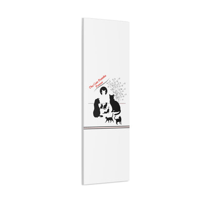 From our "TPPG Brand Pet Collection" - "The Cat Familia Posses.." Canvas Gallery Wraps in White