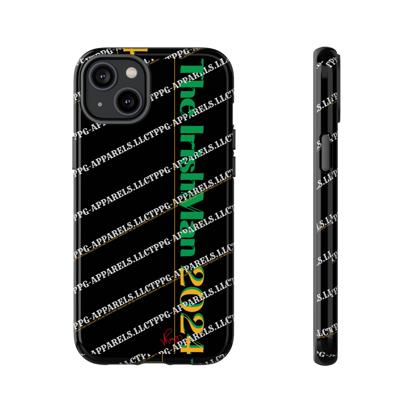 Apple iPhone/Samsung Galaxy & Google Pixel Tough "Irishman 2024" Phone Cases