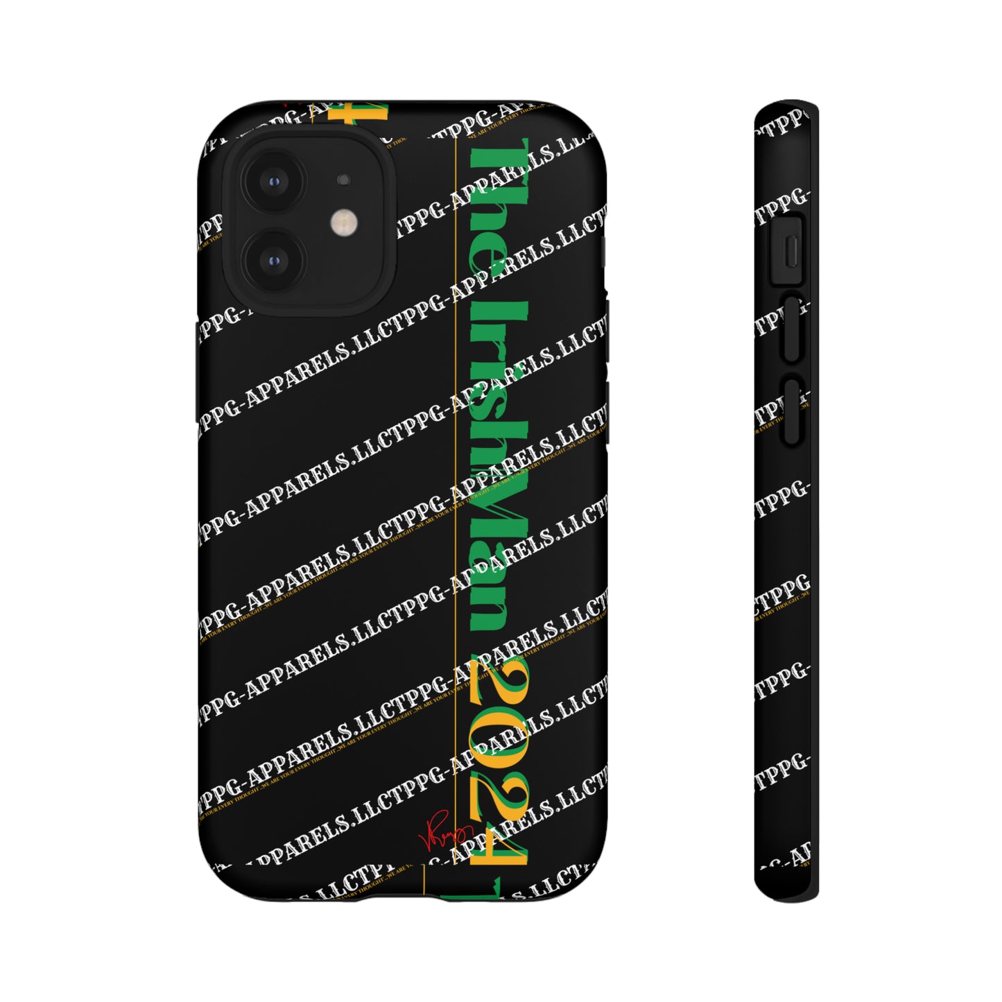 Apple iPhone/Samsung Galaxy & Google Pixel Tough "Irishman 2024" Phone Cases