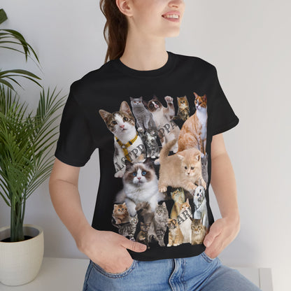 Unisex "Cats" Jersey T-Shirt