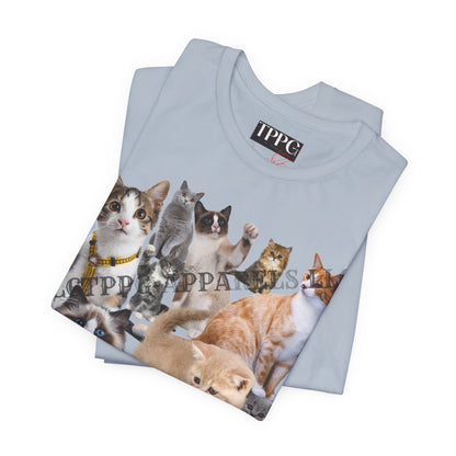 Unisex "Cats" Jersey T-Shirt