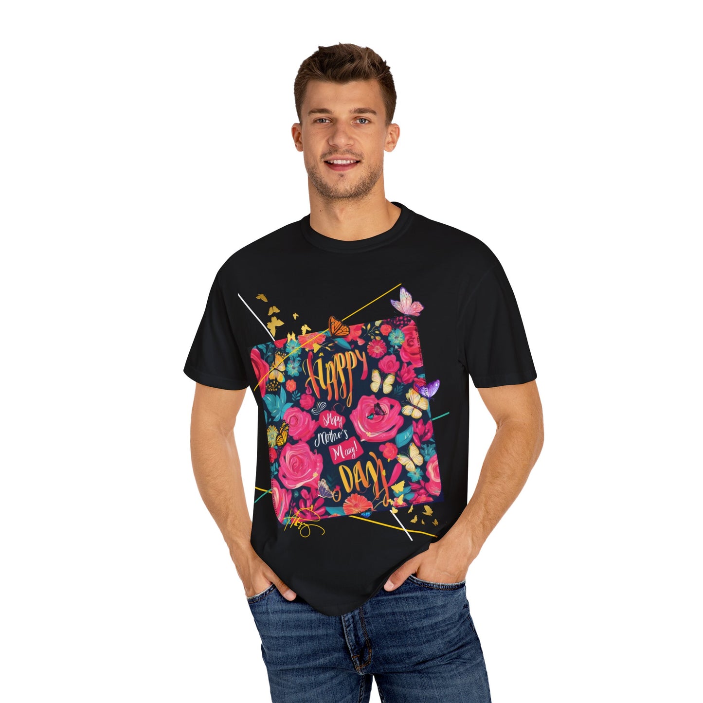 'Happy Mother's Day-Butterfly' Unisex T-shirt/Tee