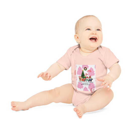 Comfortable, Colorful & Fun Apparels from "TPPG Baby Apparels Collection" Baby Organic Short Sleeve Bodysuit