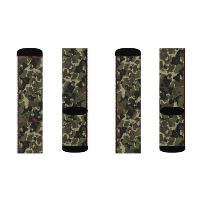 High Quality Cushioned 'TPPG Brand' Camo Style Socks