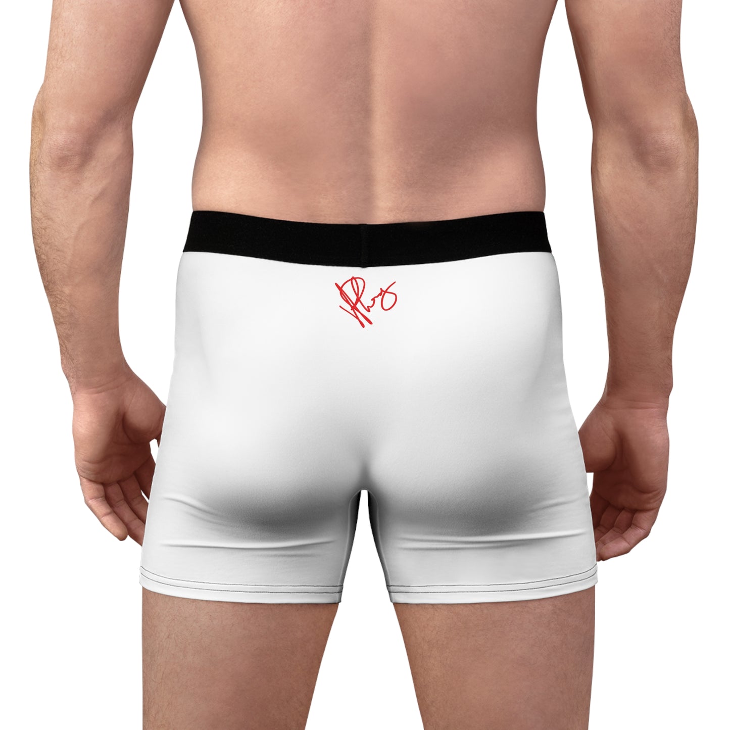 Our Sexy yet Stylish 'Gamer' - "TPPG-Apparels" Brand Lightweight Men's Boxer Briefs in White color