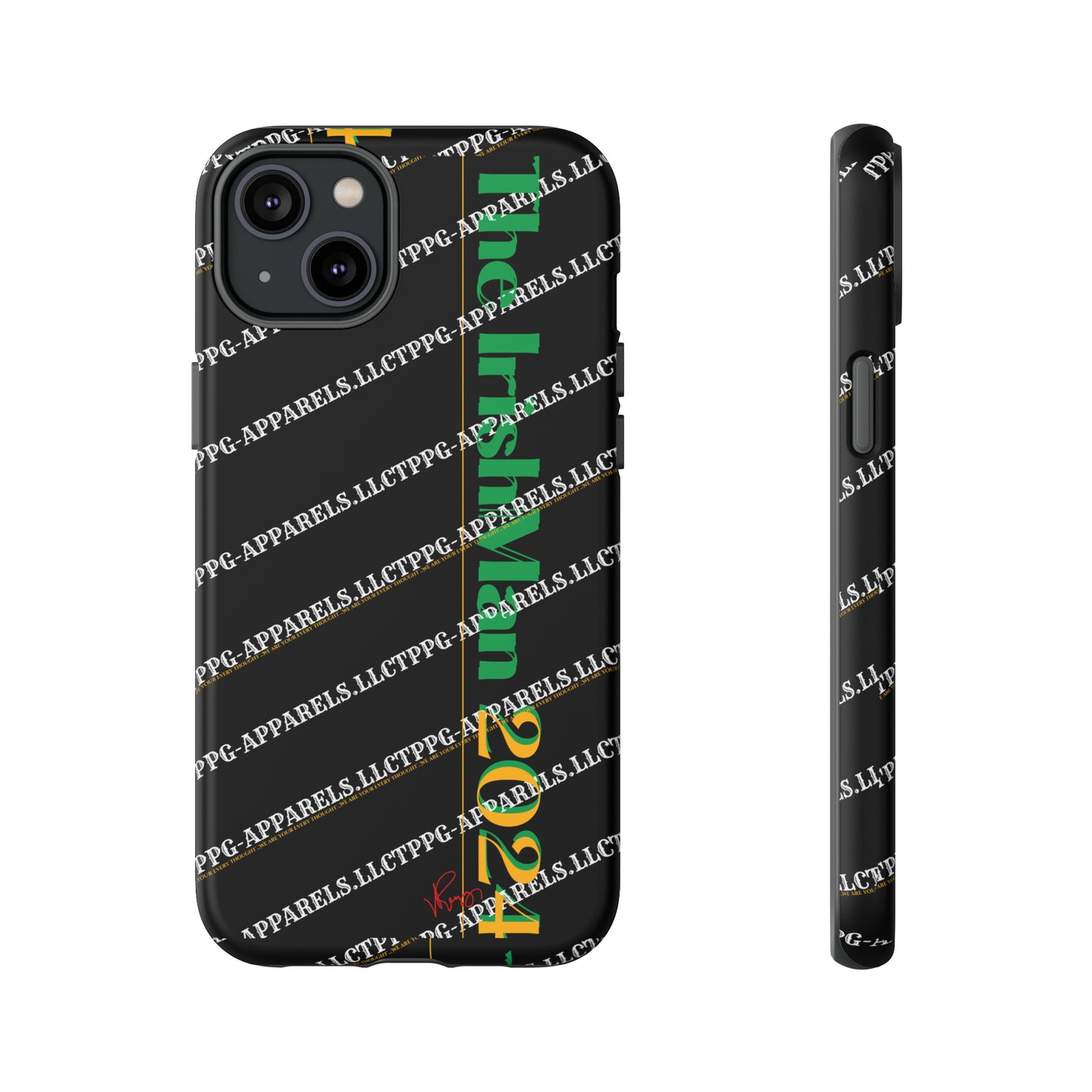 Apple iPhone/Samsung Galaxy & Google Pixel Tough "Irishman 2024" Phone Cases