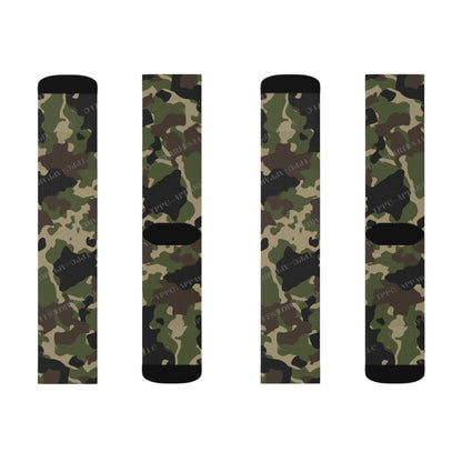 High Quality Cushioned 'TPPG Brand' Camo Style Socks