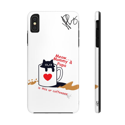 Guys here's another one of our Cutest Pet Designs (in a White Base Color) Verision from the 'TPPG Collection' Line carries Several sizes of the "iPhone Series" Tough Phone Cases