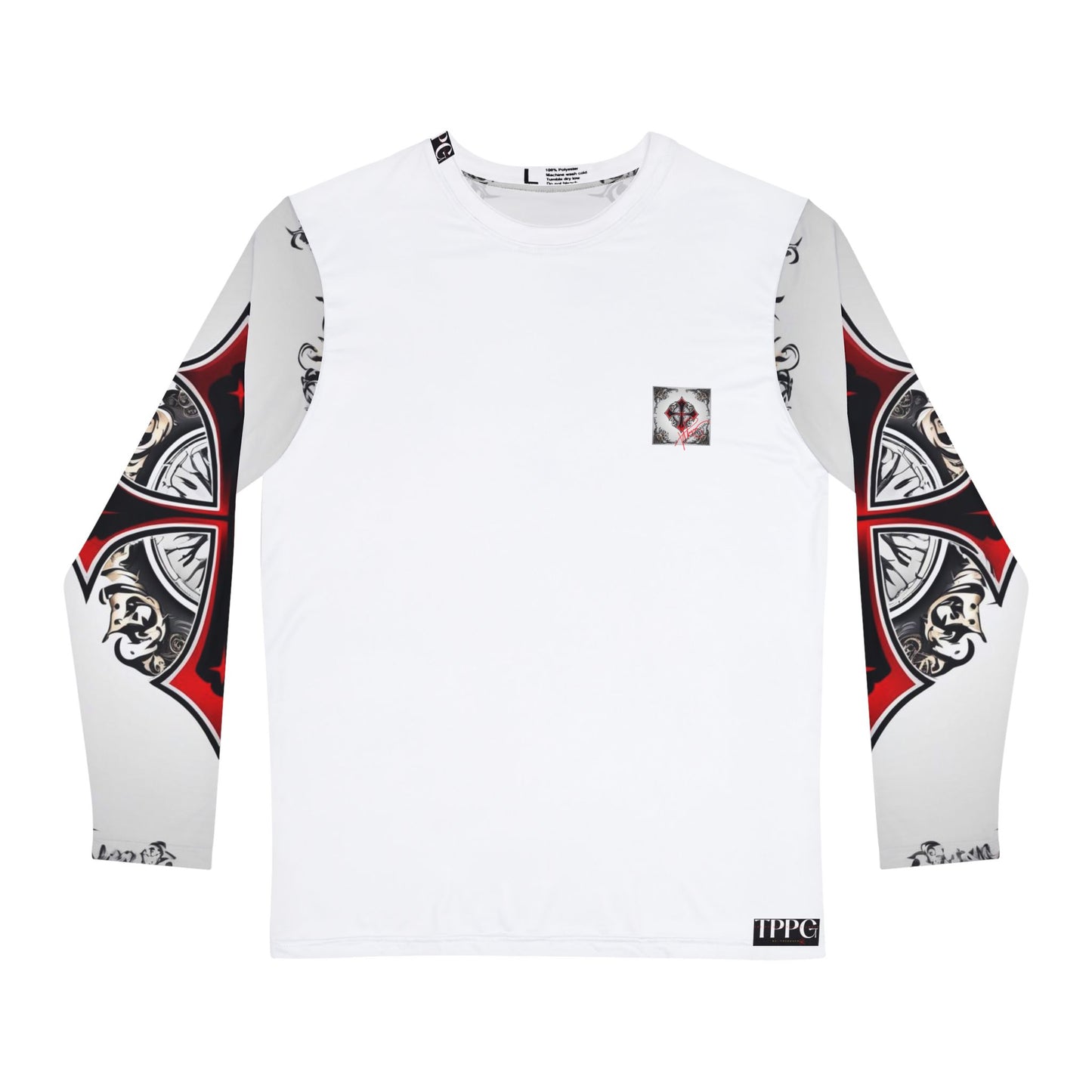 Men Crewneck (Cross) Long Sleeve Shirt