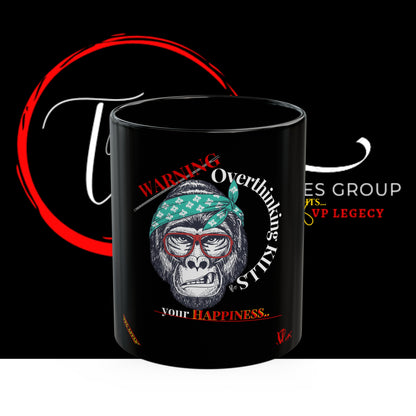 Black (WARNING) Mug (Sizes: 11oz & 15oz)