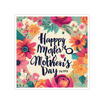 Outdoor "Mother's Day' Transparent Stickers-1pc